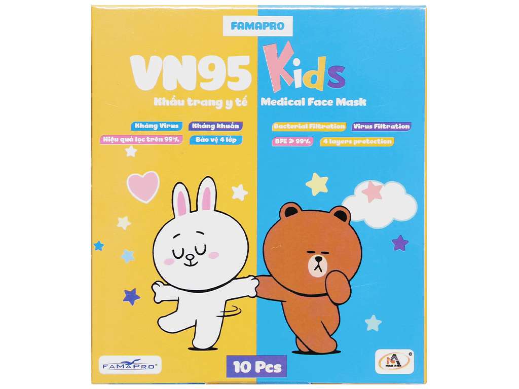 Khẩu Trang Trẻ Em Vn95