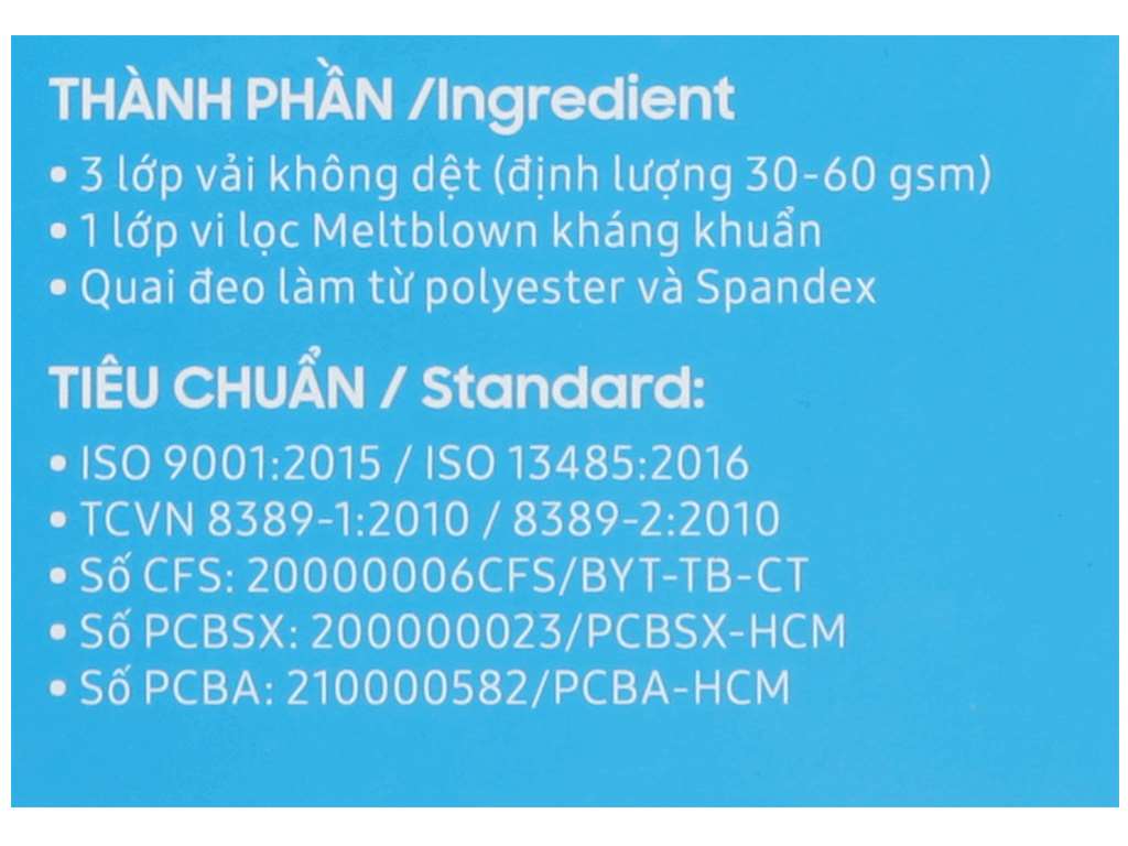 Khẩu Trang Trẻ Em Vn95