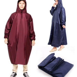 Áo Mưa Vải Dù Kín Người