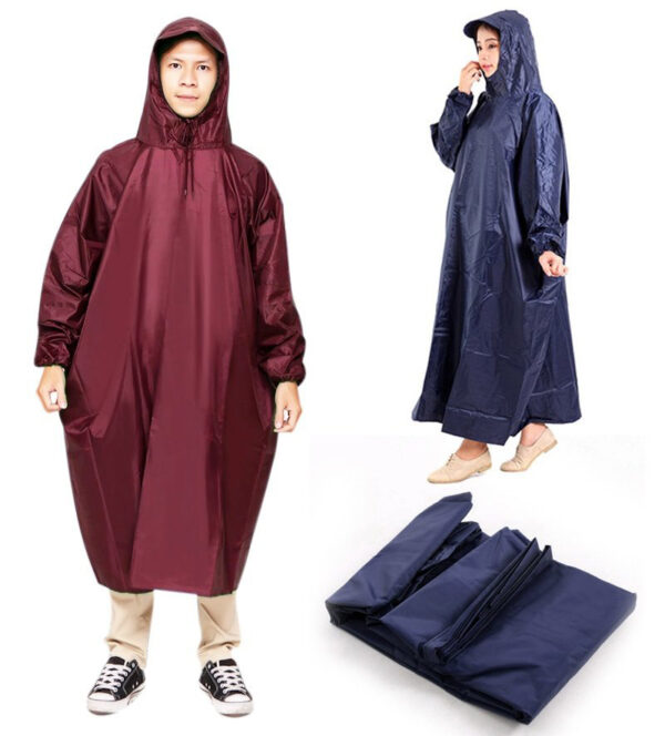 Áo Mưa Vải Dù Kín Người