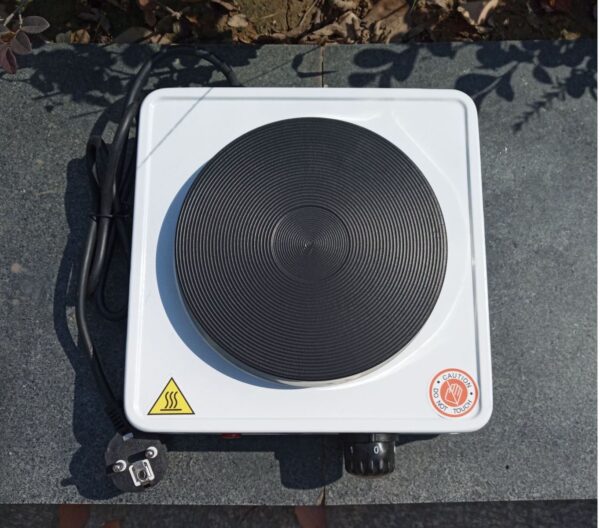 Bếp Điện Gia Dụng 1000W Hot Plate Làm Nóng Cafe, Nấu Đa Năng (Đen)