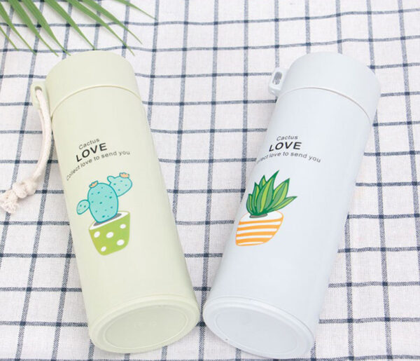 Bình Nước Cactus Love Lõi Thủy Tinh Hình Cây Xương Rồng