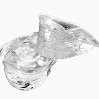 Bộ 6 Miếng Đế Lót Độn Giày Silicon Tăng Chiều Cao Cực Êm