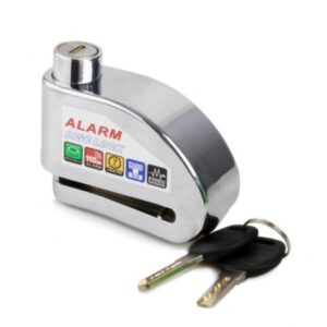 Bộ Khóa Đĩa Xe Máy Alarm Chống Trộm Có  Còi Hú Báo Động