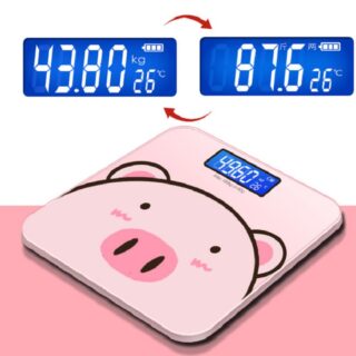Cân Điện Tử Hình Heo 180Kg Tích Hợp Đo Nhiệt Độ