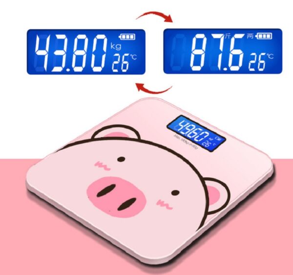 Cân Điện Tử Hình Heo 180Kg Tích Hợp Đo Nhiệt Độ