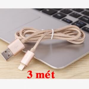 Cáp Sạc Dây Dù 3M Cổng Lightning