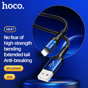 Cáp Sạc Nhanh HK47 3A Cho IP Dây Dài 2M