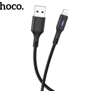 Cáp Sạc Nhanh Hoco U79 2.4A Cổng Lightning Cho Iphone Dài 1.2m