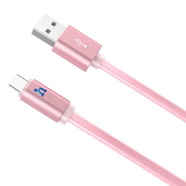 Cáp Sạc Nhanh Hoco Upl12 Cổng Type-C Dây Dù Bọc Silicon 1,2M