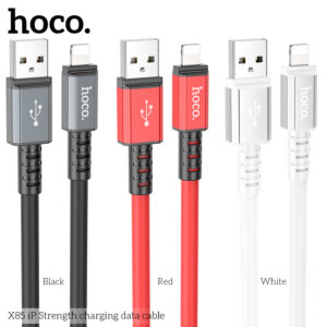 Cáp Sạc Nhanh Và Truyền Dữ Liệu Hoco X85 2.4A Cổng Lightning Cho Iphone Dài 1m