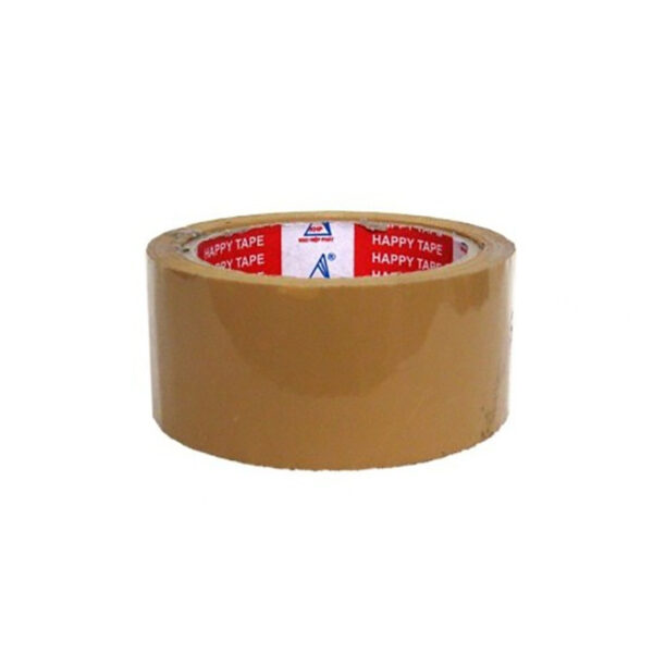Cây 6 Cuộn Băng Keo Vàng Đục Nặng 2Kg 200 Yard Lõi Mỏng