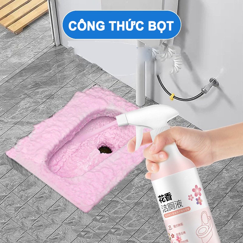 Chai Xịt Vệ Sinh Bồn Cầu 500Ml Chai Xịt Vệ Sinh Bồn Cầu 500Ml