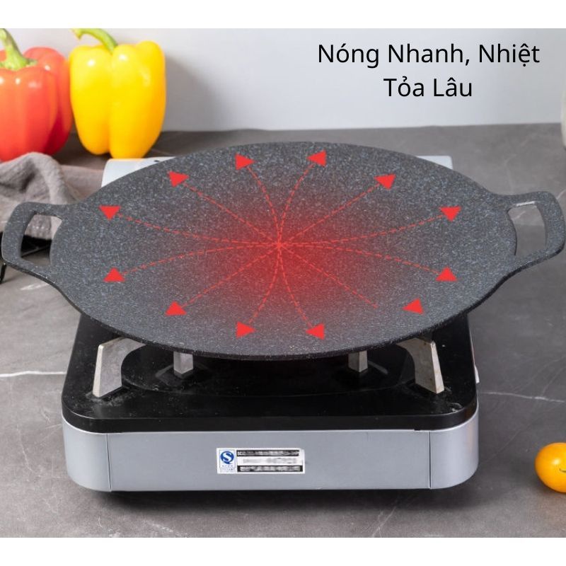 Chảo Nướng Bbq 30Cm Chảo Nướng Bbq 30Cm