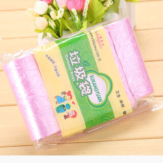 Combo 100 Túi Đựng Rác 5 Cuộn Size 50x45cm