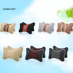 Combo 2 Gối Hoạ Tiết Tựa Đầu Xe Hơi Cao Cấp