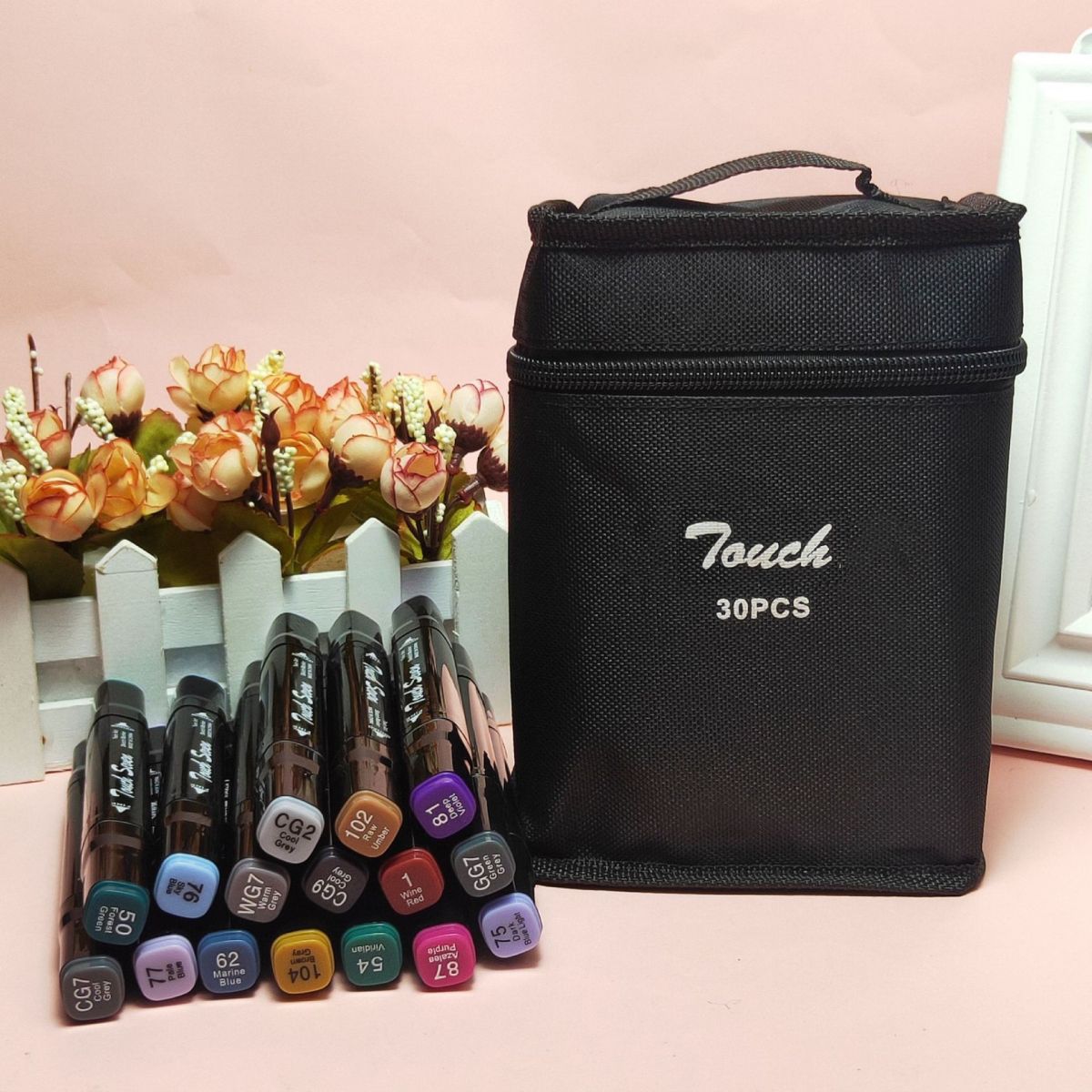 Combo 30 Bút Màu 2 Đầu Touch Combo 30 Bút Màu 2 Đầu Touch