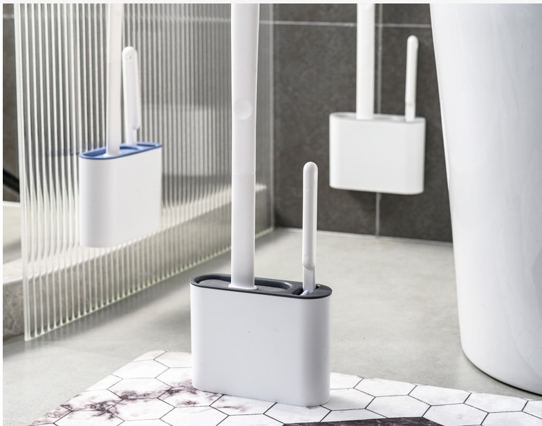 Bàn Chải Vệ Sinh Toilet Bằng Silicone Tiện Dụng Bàn Chải Vệ Sinh Toilet Bằng Silicone Tiện Dụng