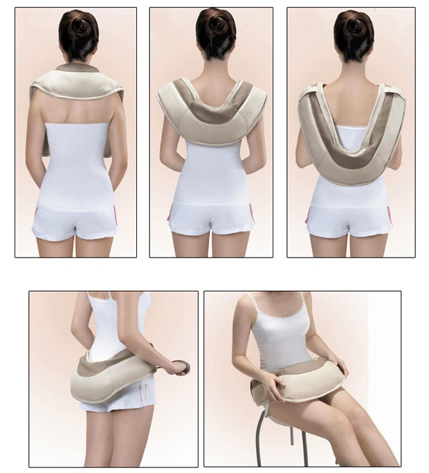 Đai Massage Đấm Lưng, Vai, Cổ, Gáy Neck Shoulder W-808 Đai Massage Đấm Lưng, Vai, Cổ, Gáy Neck Shoulder W-808