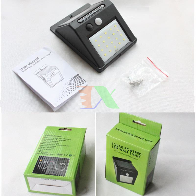 Đèn Cảm Biến Pin 20 Led Siêu SÁng Sạc Năng Lượng Mặt Trời Đèn Cảm Biến Pin 20 Led Siêu SÁng Sạc Năng Lượng Mặt Trời