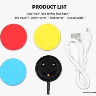 Đèn Flash Mặt Cười Hỗ Trợ Chụp Hình