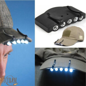 Đèn Gắn Nón, Vành Mũ 5 Led Siêu Sáng
