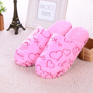 Dép Bông Đi Trong Nhà Hình Tim Khỉ