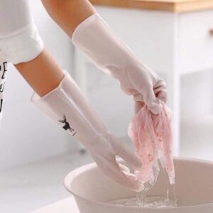 Đôi Găng Tay Cao Su Siêu Dai Hình Con Hươu