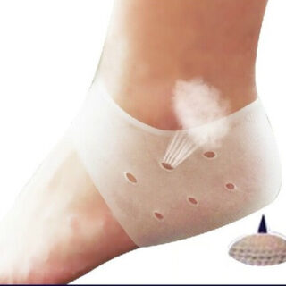 Đôi Tất / Vớ Bảo Vệ Gót Chân Silicon Cực Êm Chống Nứt Gót Chân, Giảm Đau Chân, Ngừa Giãn Dây Chằn