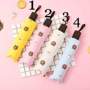 Dù Đi Mưa, Đi Nắng Hình Gấu Nhiều Màu