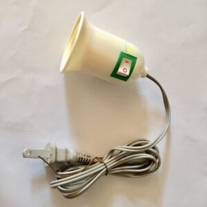 Đuôi Đèn Liền Dây Màu Xám Có Công Tắc Dây Dài 1m5 Tiện Lợi