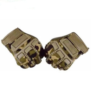 Găng Tay Mpact Mechanix Hở Ngón Kẻ Sọc Tròn