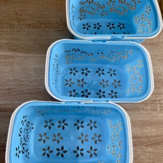 Giỏ Nhựa Có Quai Xách 24x14x10cm