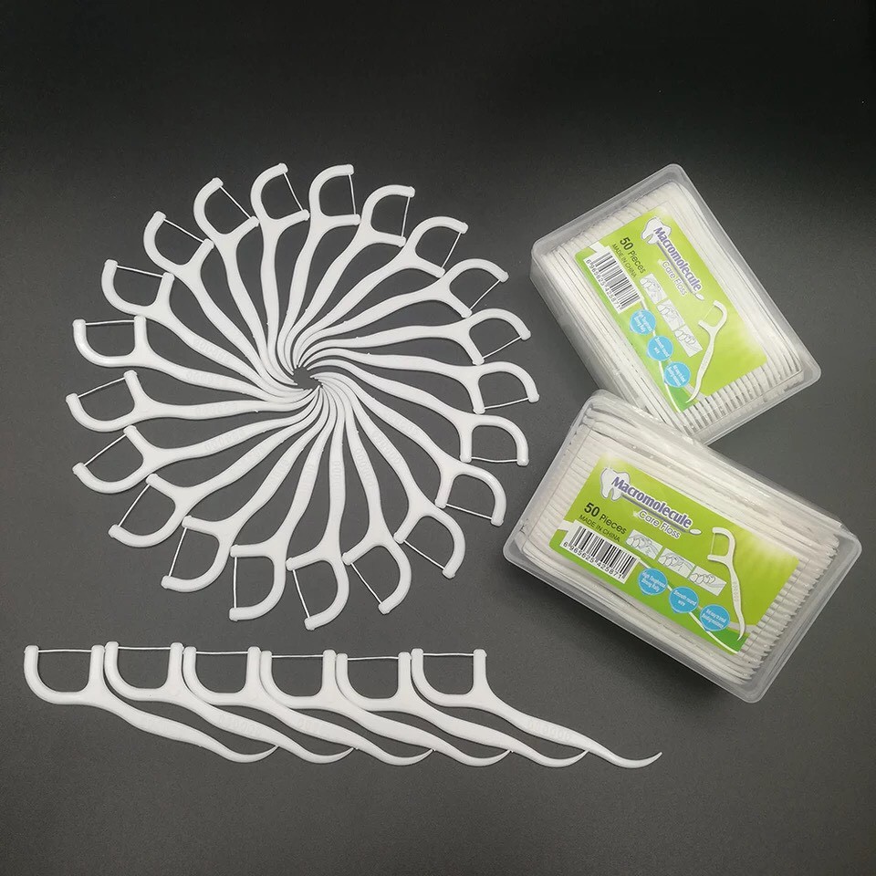 Combo 50 Tăm Xỉa Răng Macromolecule Combo 50 Tăm Xỉa Răng Macromolecule