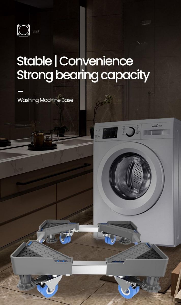 Kê Chân Tủ Lạnh Máy Giặt Có 4 Bánh Xe Kê Chân Tủ Lạnh Máy Giặt Có 4 Bánh Xe