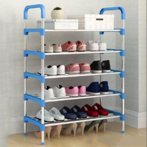 Kệ Để Giày Dép 5 Tầng Khung Inox
