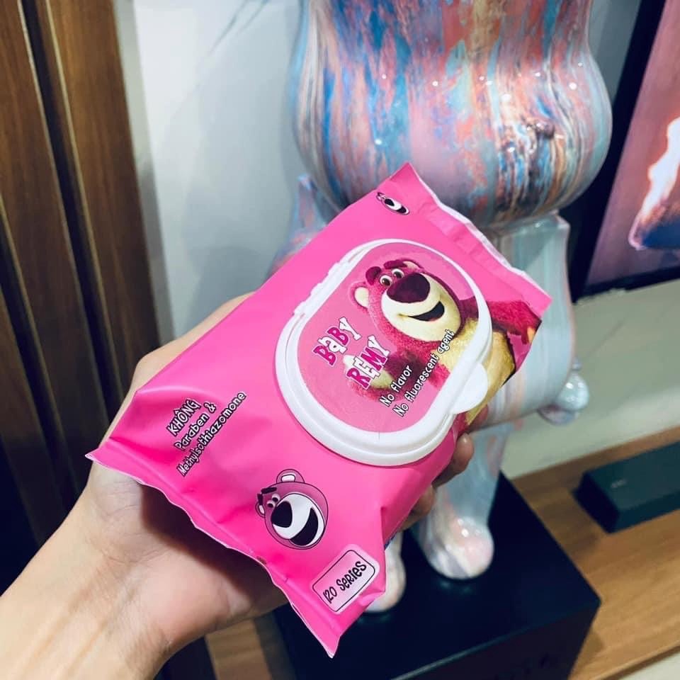 Khăn Ướt Gấu Dâu Khăn Ướt Gấu Dâu