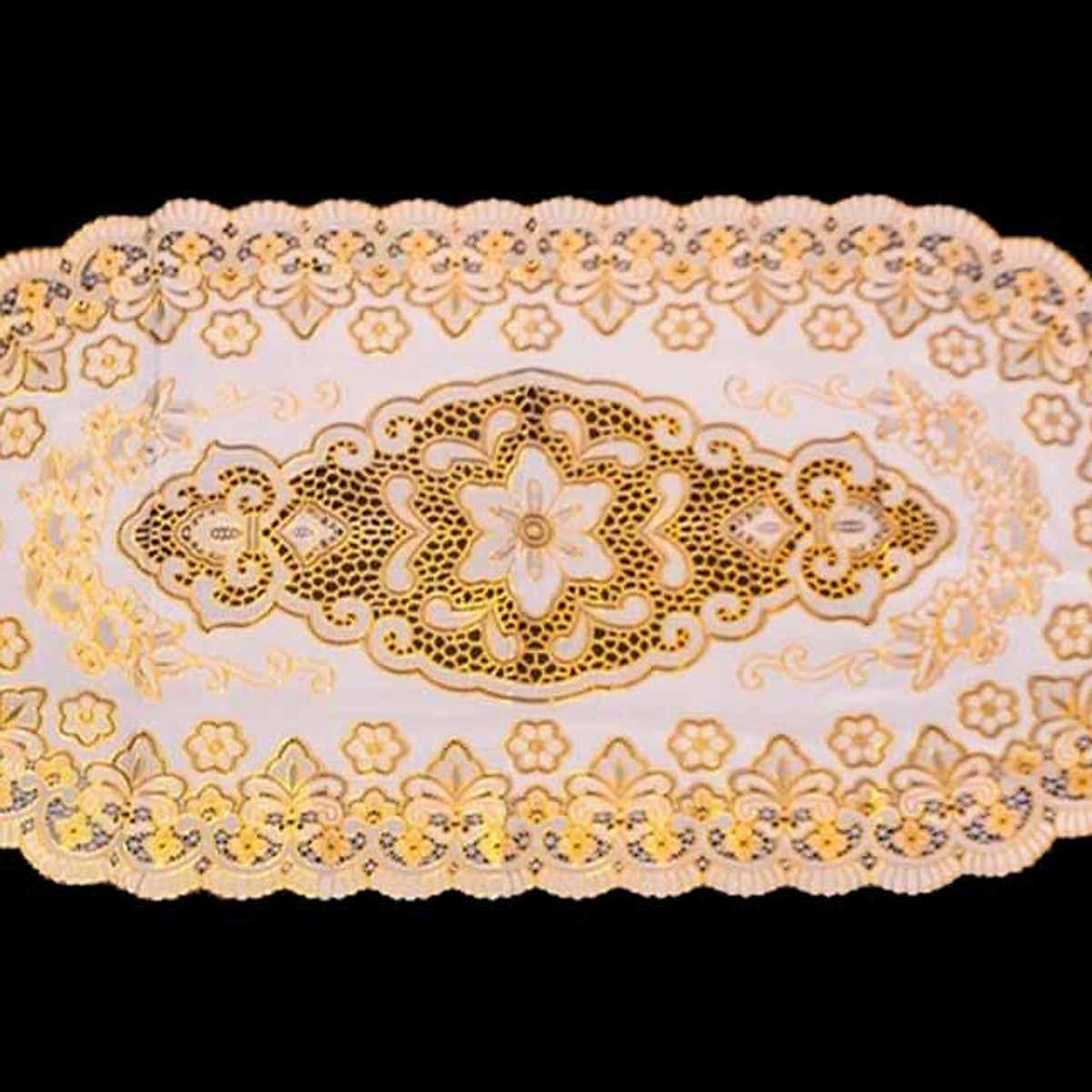 Khăn Trải Bàn Hình Tròn 40X84Cm Khăn Trải Bàn Hình Tròn 40X84Cm
