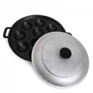 Khuôn Đổ Bánh Khọt 10 Lỗ Có Nắp Đậy