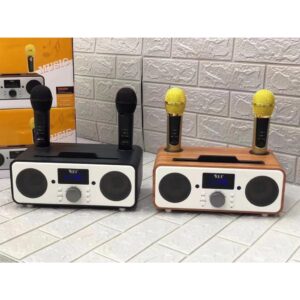 Loa Karaoke Bluetooth KEI K06 Kèm Hai Micro Không Dây Âm Thanh Lớn Hát Cực Hay