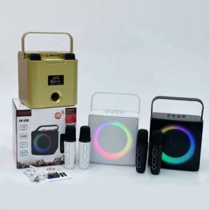 Loa Karaoke Bluetooth SDRD SD-508 Âm Thanh Lớn Hát Hay Kèm 2 Micro