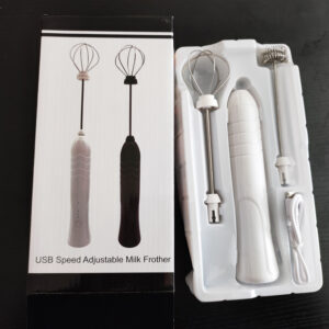 Máy Đánh Trứng, Cafe Tạo Bọt 2 Đầu Sạc Usb 3 Cấp Độ Milk Forther