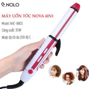 Máy Làm Tóc Kẹp Uốn Duỗi Tạo Kiểu Tóc Nova  8805