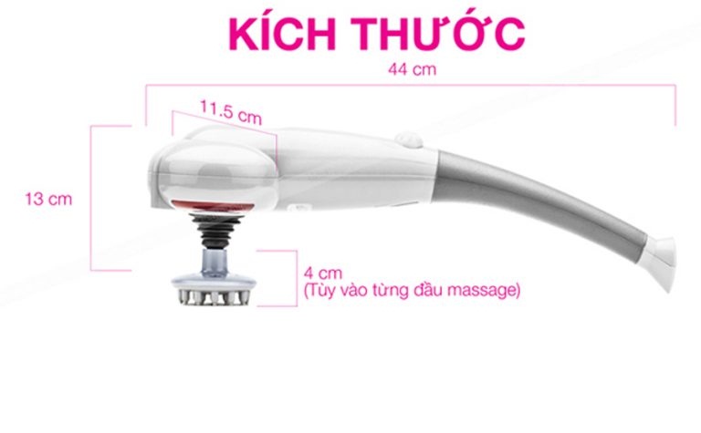 Máy Massage Cầm Tay 7 Đầu Magic King Massager Máy Massage Cầm Tay 7 Đầu Magic King Massager