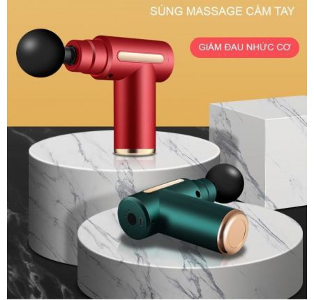 Máy Massage Gun Mini 1 Đầu 6 Cấp Độ Máy Massage Gun Mini 1 Đầu 6 Cấp Độ
