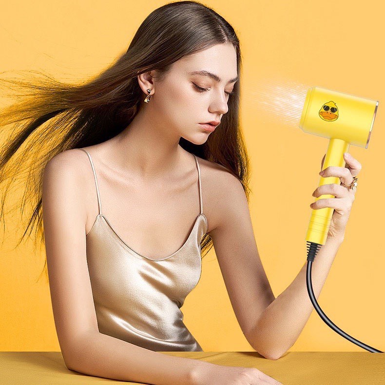 Máy Sấy Tóc Mini Hình Vịt Sunlight Duck Máy Sấy Tóc Mini Hình Vịt Sunlight Duck