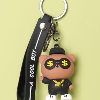 Móc Khoá Hình Gấu Rich Kids