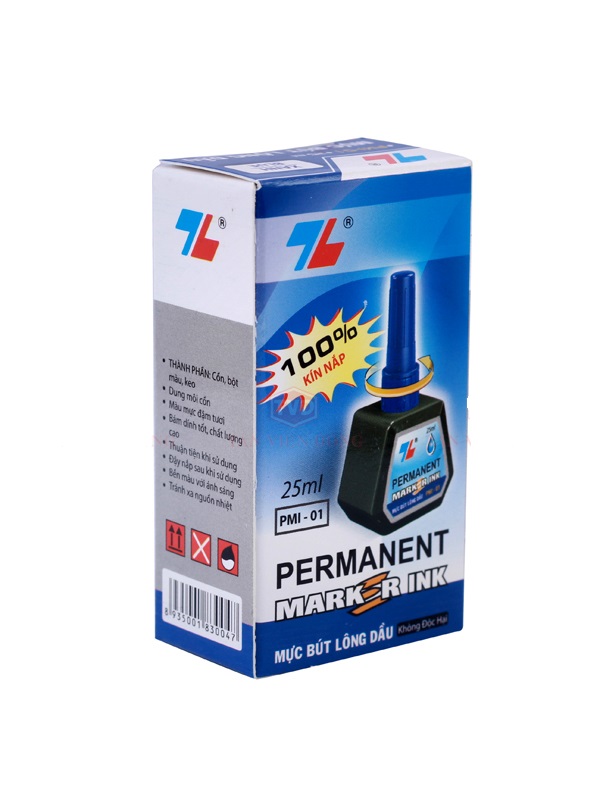 Mực Bút Lông Dầu Màu Xanh Mực Bút Lông Dầu Màu Xanh