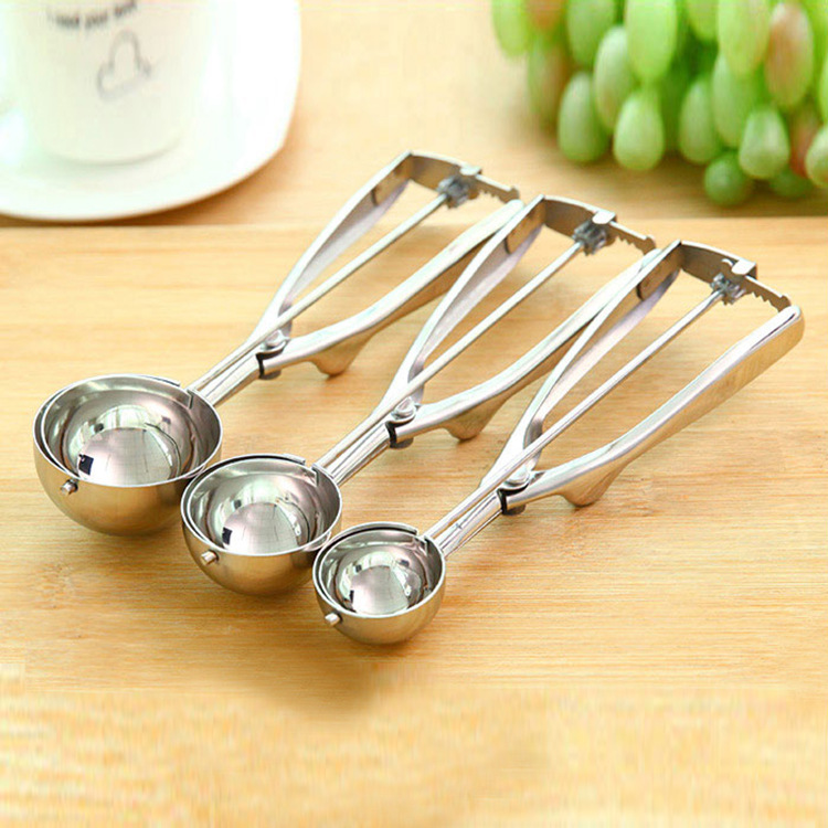 Muỗng Múc Kem Thép Không Gỉ 5Cm Muỗng Múc Kem Thép Không Gỉ 5Cm