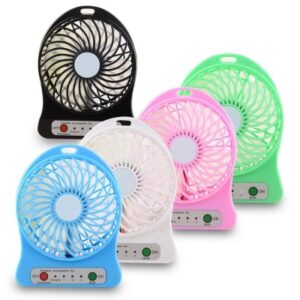Quạt 3 Tốc Độ Dùng Pin Sạc Siêu Mát